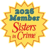 Sisters in Crime 2026 member badge